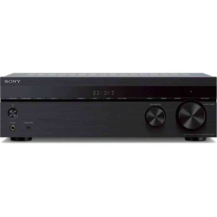Sony STR-DH590 AV Receiver (5.2-Kanal, 4K HDR, Verbindung über HDMI, Bluetooth und USB) schwarz – Bild 1