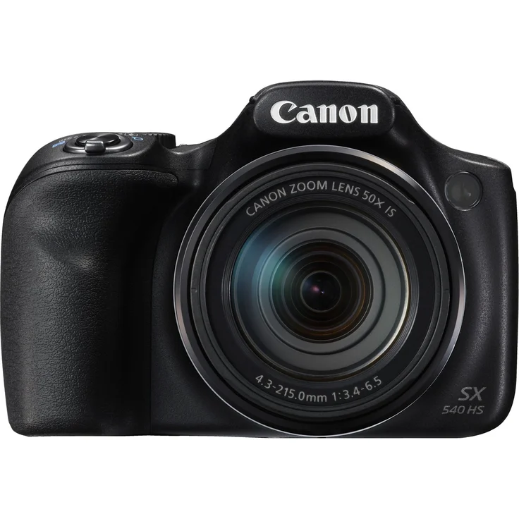 Canon PowerShot SX540 HS Digitalkamera (20,3 MPCMOS-Sensor, 50-fach Ultrazoom, 100-fach ZoomPlus, WiFi, Full HD) schwarz - Preisvergleich – Bild 1