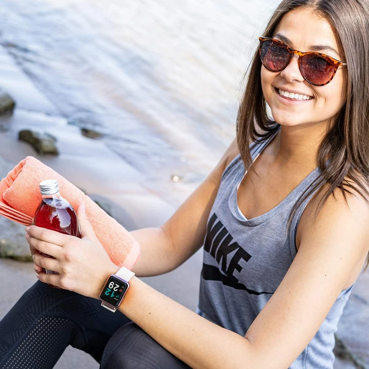 X-WATCH xlyne KETO Sun Reflect Smartwatch Unisex, Einheitsgröße, Metallgehäuse, Soft Grey – Bild 6