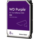 WD Purple Surveillance Hard Drive WD84PURZ - Festplatte - 8 TB - intern - 3.5 Zoll (8.9 cm) - SATA 6Gb/s - 5640 rpm - Puffer: 128 MB (WD84PURZ)