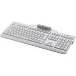 Fujitsu KB 100 SCR - Tastatur - USB - Nordisch QWERTY - Grau - für Celsius M7010, M770, R970, ESPRIMO P558/E94, P758/E94, Q958, FUTRO S5010, S7010, S9010 (S26381-K100-L120)