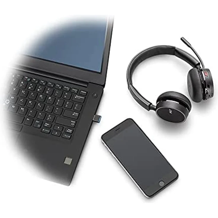 Plantronics Bluetooth Headset Voyager 4210 UC, monaural, USB-A, schwarz – Bild 3