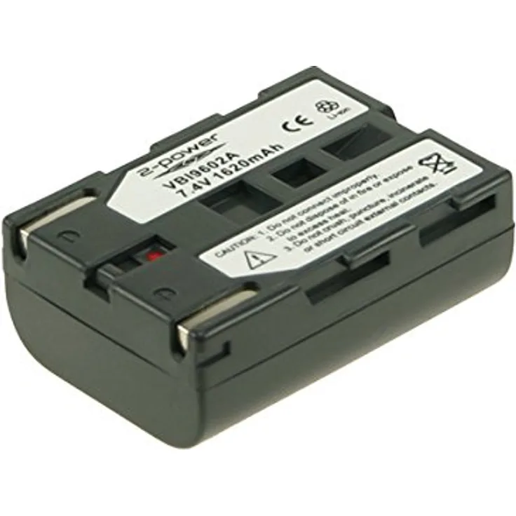 2-Power 1500mAh Li-Ion (7,4V) Camcorder Ersetzt Akku für AD43-00070A
