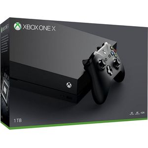 Bild für Microsoft Xbox One X Schwarz 1TB