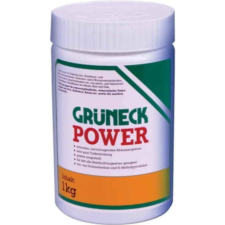 Kluthe, Grüneck Power, Abbeizer, Lackentferner, Abbeizmittel 1KG