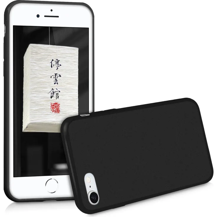 kwmobile TPU Case für Apple iPhone 7 / 8 Schwarz matt