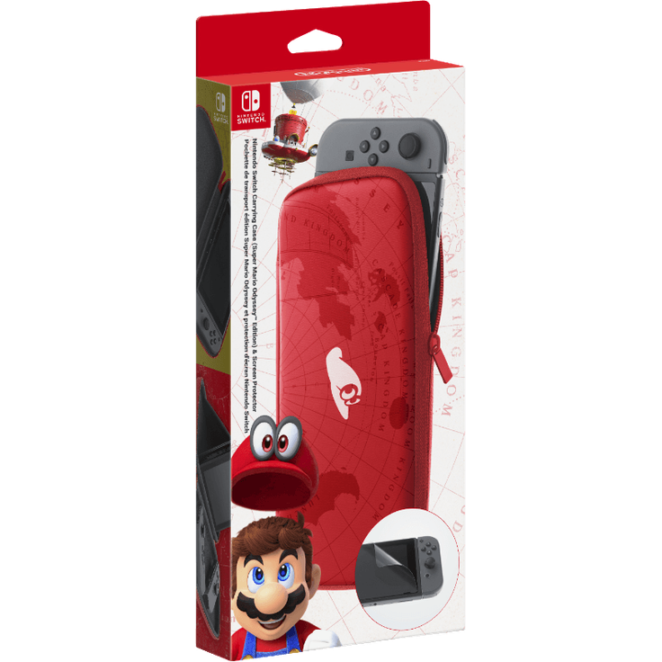 Nintendo Switch-Tasche inkl. Schutzfolie Super Mario Odyssey (2512466) (Switch)