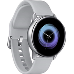 Samsung Galaxy Watch Active Smartwatch GPS, Unisex, Einheitsgröße, Aluminiumgehäuse, Silber