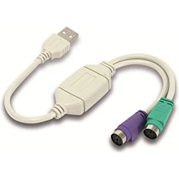 USB auf 2x PS/2 Konverter / Adapter
