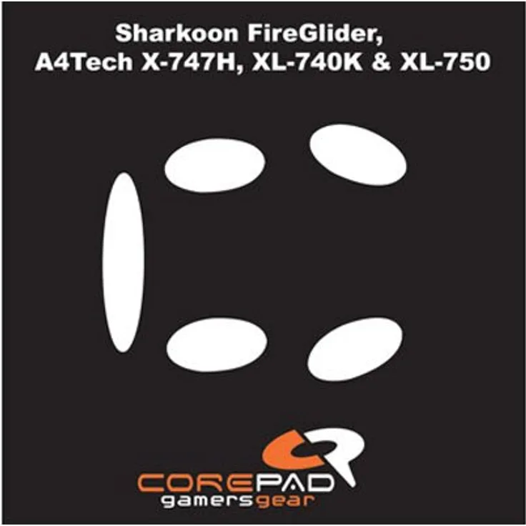 Corepad Mausfüße für Sharkoon FireGlider - A4Tech