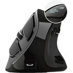 Trust Voxx Rechargeable Ergonomic Wireless Mouse, USB-Bluetooth (23731)