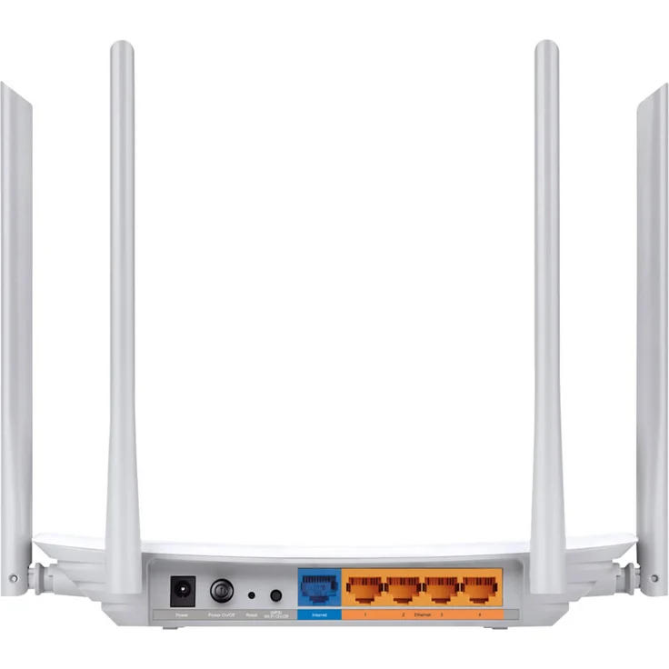 TP-Link Archer C50 Dualband WLAN Router (300 Mbit-s (2,4GHz + 867Mbit-s (5GHz), 1200Mbps, Print-Media-FTP Server, App Steuerung, für Anschluss an Kabel--DSL--Glasfaser-Modem, Gast-Netzwerk) weiß – Bild 2