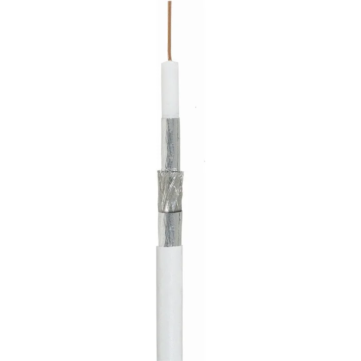WISI MK 76 A 0100, Koaxialkabel, Durchmesser:  5 mm, Schirmung >110 dB, Länge 100 m, Eca, Kabelring in Kunststoff-Folie