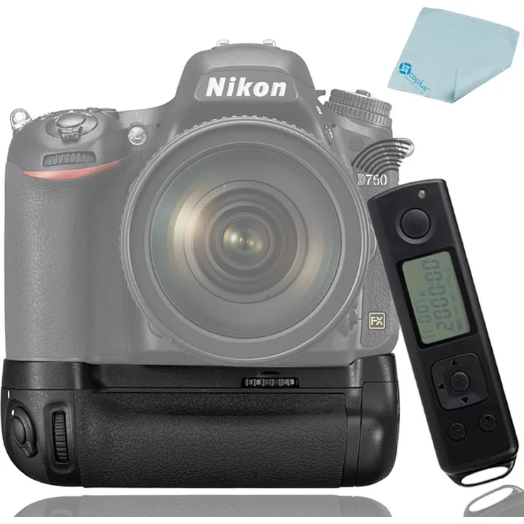 Meike MK-DR750 MB-D16 Built-In 2.4G Wireless Kontrol Battery Griff für EN-EL15 Nikon D750 DSLR Camera