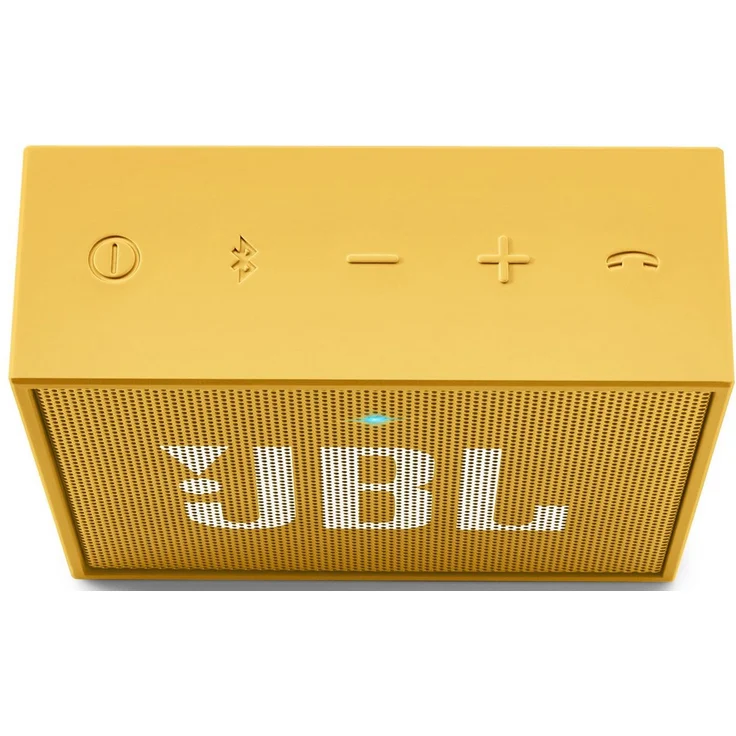 JBL Go Ultra Wireless Bluetooth Lautsprecher (3,5 mm AUX-Eingang, geeignet für Apple iOS und Android Smartphones, Tablets und MP3 geräten) gelb – Bild 4