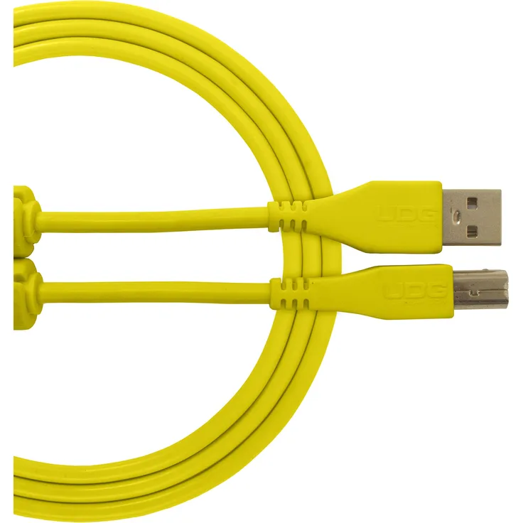 UDG Kabel USB 2.0 (A-B) gerade 1 m Audio optimiertes UDG Ultimate Audiokabel für DJs und Produzenten zur Maximierung ihrer Leistung