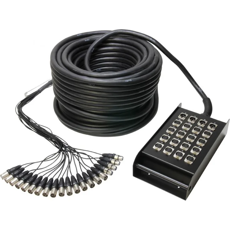 Adam Hall Cables K 20 C 50 Multicore mit Stagebox 16/4 50 m