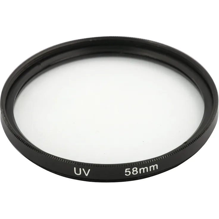 DIGIFLEX UV-Filter Objektivlinse 58 mm für Canon 18-55 mm Objektive EOS 500D 1000D