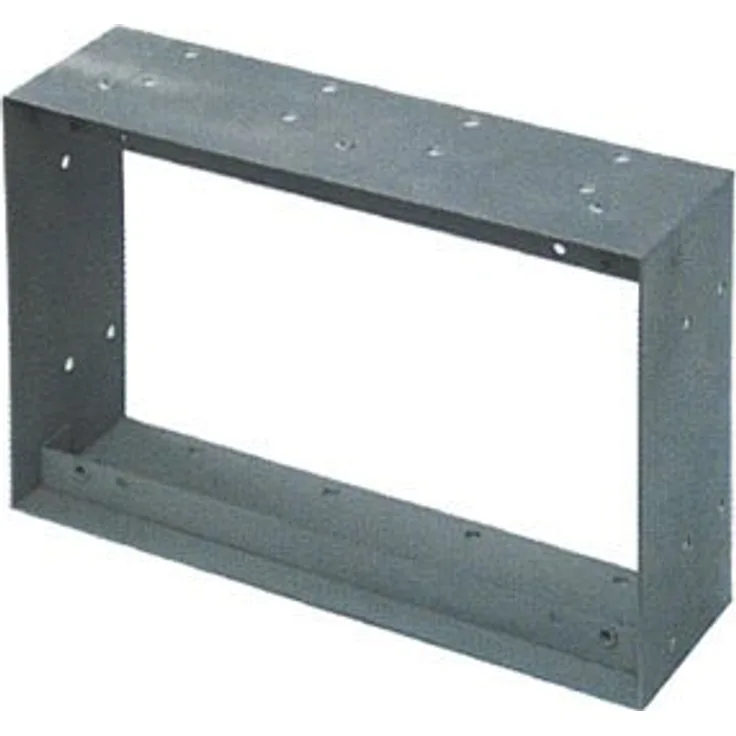 Canton 02984 Einbaurahmen ER 5, 20,4 x 27 x 8 cm Silber