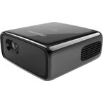 Philips PicoPix Micro Business-Beamer, DLP, WVGA (960 x 540), Kontrast 500:1, 150 ANSI-Lumen, Bildverhältnis 16:9, WLAN, schwarz