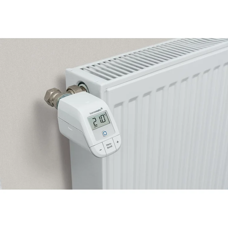 Homematic IP HmIP-SK9 Starter Set Heizen – easy connect, , Digitale Steuerung für Heizung per App, Amazon Alexa, Google Assistant, einfache Installation, Energie sparen, Thermostat und Fenstersensor (153413A0) – Bild 9