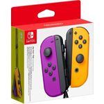 Nintendo Joy-Con 2er Set Neon-Lila, Neon-Orange Violett, Orange (10002888) (Switch)