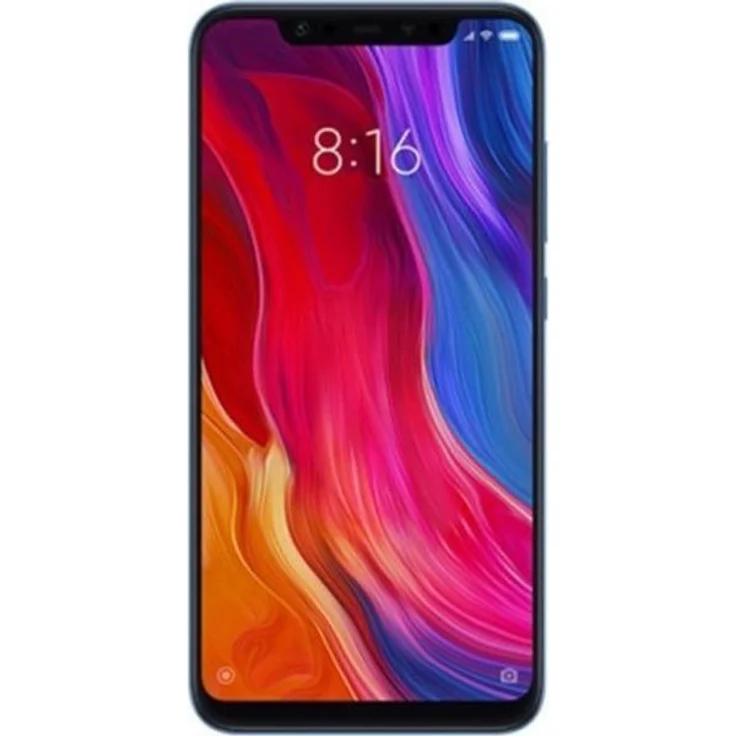 Xiaomi Mi 8 Smartphone 15,8cm (6,2 Zoll) AMOLED-Display, 128GB interner Speicher, 6GB RAM, Dual-SIM, Blue – Bild 2