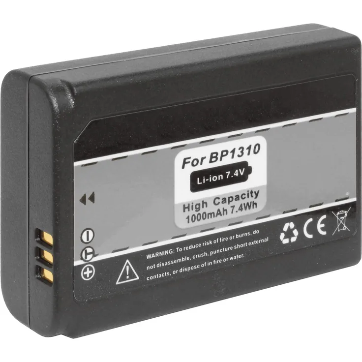 Ersatz-Akku für Samsung ED-BP1310 / NX5, NX10, NX11, NX20, NX100