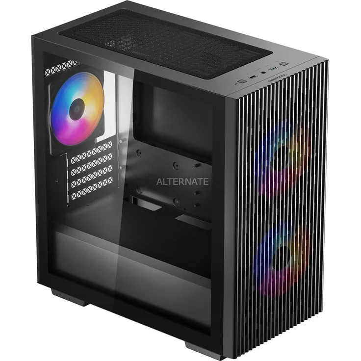 Deepcool MATREXX 40 3FS Tower-Gehäuse, schwarz, Tempered Glass
