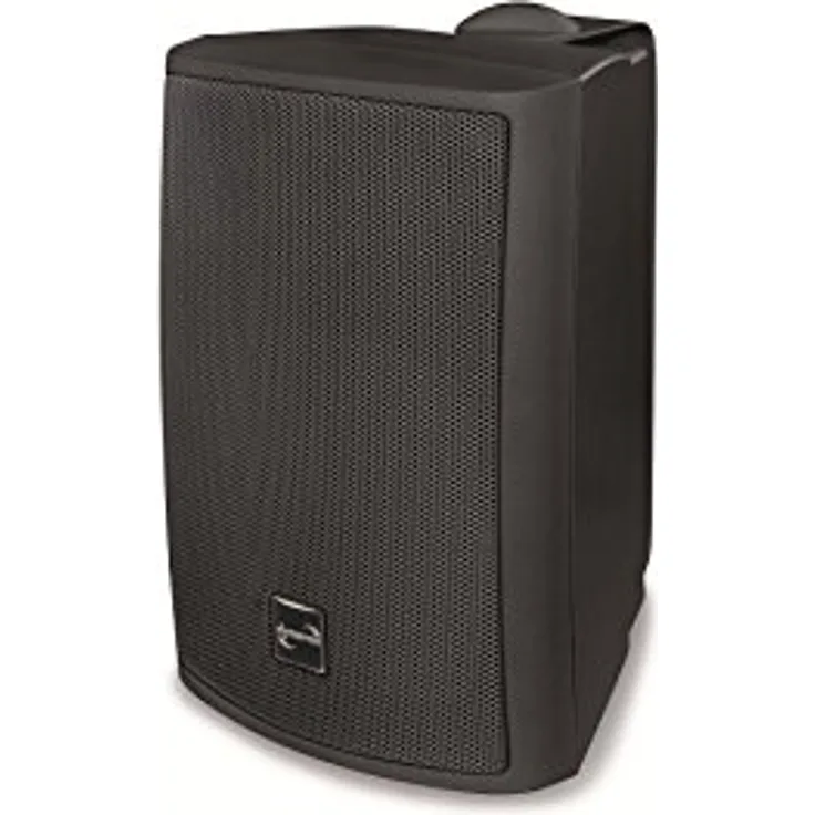 Dynavox PB402 HiFi Box mit Wandhalterung schwarz - Paar Regallautsprecher schwarz