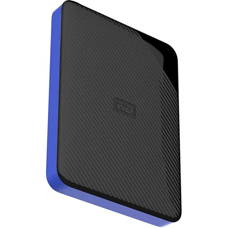 WD Gaming Drive WDBDFF0020BBK - Festplatte - 2 TB - extern (tragbar) - USB 3.0 - oben schwarz und unten blau (WDBDFF0020BBK-WESN) – Bild 3
