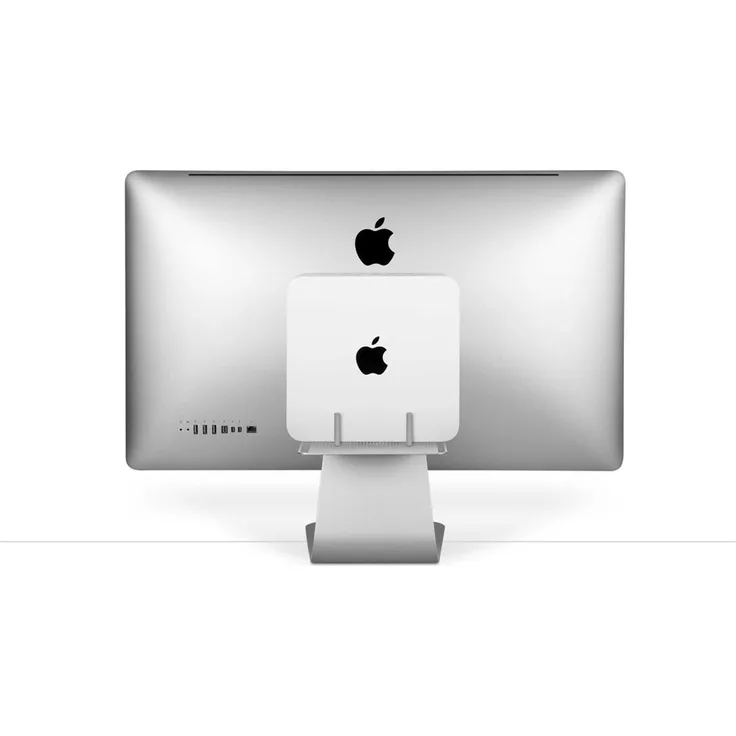 Twelve South BackPack für iMac und Apple Bildschirme , versteckter Aufbewahrungsort für Festplatten und Zubehör (Silber)