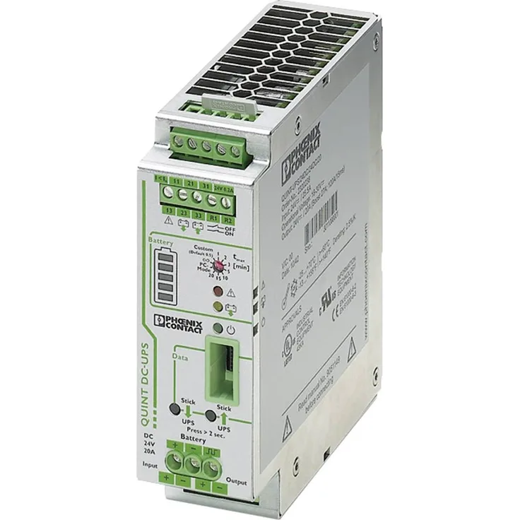 Phoenix Contact QUINT-UPS/ 24DC/ 24DC/20 Industrielle USV-Anlage (DIN Rail)