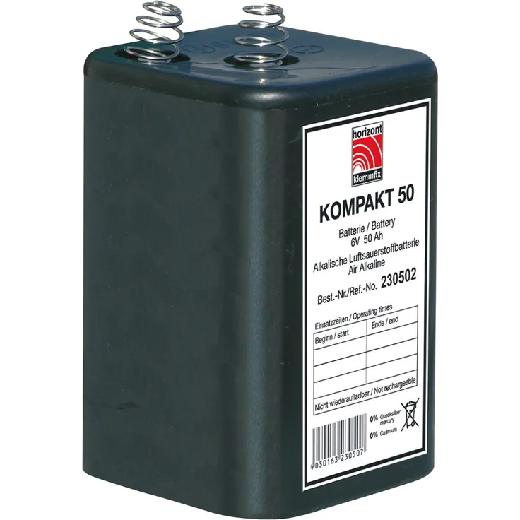 horizont 6 V Blockbatterie 50