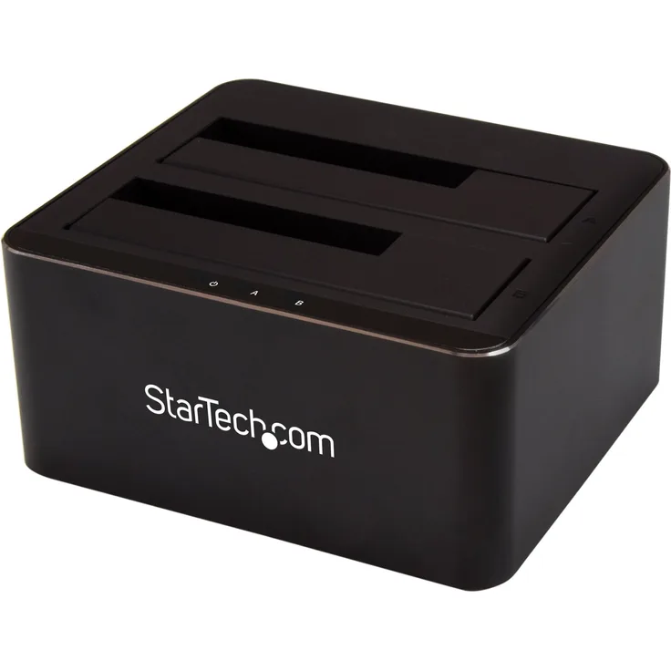 StarTech.com SATA Festplatten Dockingstation für 2x 2,5-3,5'' SATA SSDs-HDDs - USB 3.0 - HDD Docking Station