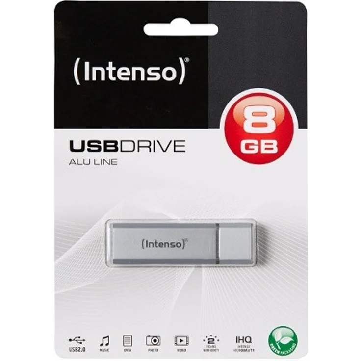 Intenso Alu Line 8 GB USB-Stick USB 2.0 silber – Bild 3