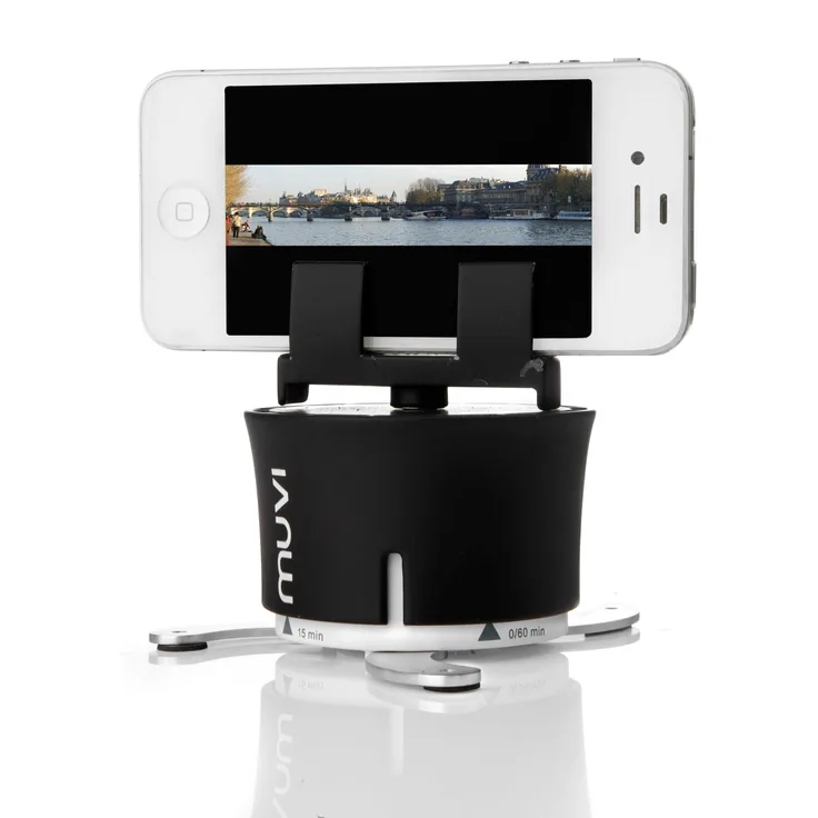 Veho MUVI X-Lapse Accessory für 360 Grad und Timelapse Fotografie für iPhone/Smartphone/Action Kamera/Zeitrafferkamera