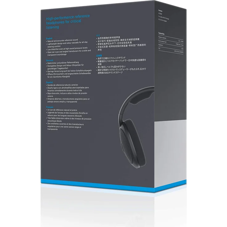 Sennheiser HD 560S Over-Ear-Kopfhörer, schwarz – Bild 9