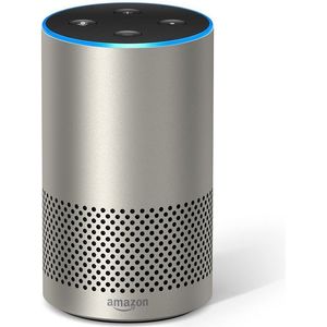 Bild für Amazon Echo 2. Generation Sprachassistent silber