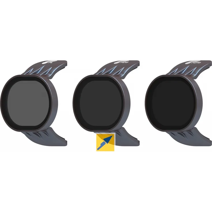 Polarpro DJI Spark Filter 3er Pack (PL, ND8, ND16 Optische Filter)