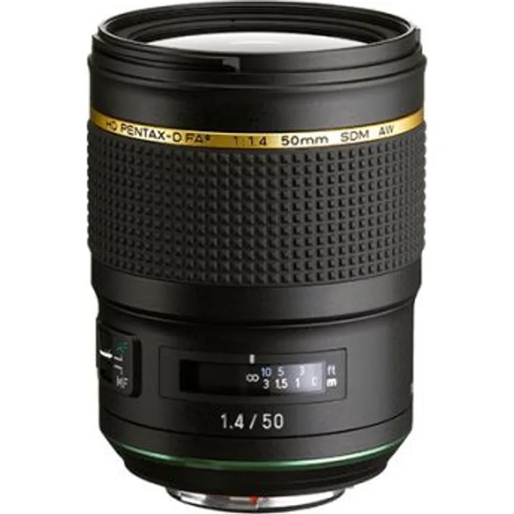 HD PENTAX-D FA50mmF1.4 SDM AW - Die neue Generation der Stern-Serie mit hervorragender optischer Leistung. Standard Brennweite  mit neuster Linsentechnologie für Bilder mit perfekter Abbildungsleitung