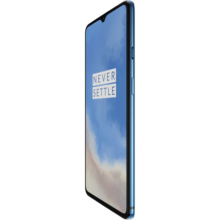 OnePlus 7T Smartphone 16,6cm (6,55 Zoll) Fluid AMOLED-Display, 128GB interner Speicher, 8GB RAM, Dual-SIM, Android, Blau – Bild 3