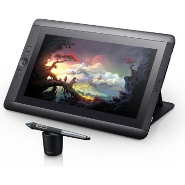 Wacom Cintiq 13HD Interactive Pen Display (33,8 cm (13,3 Zoll) TFT LCD-Display, Full HD, HDMI, USB), Sprachversion DE/EN/SE