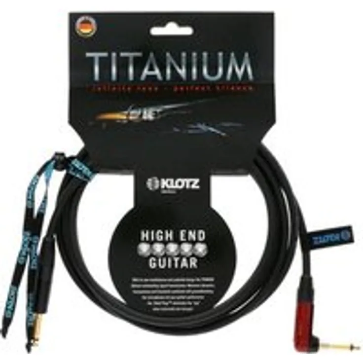 Klotz TIR0600PSP Titanium 6m, 1x gewinkelter SilentPLUG
