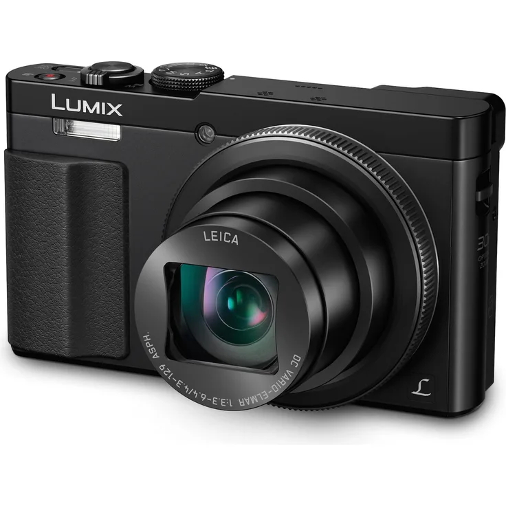 Panasonic DMC-TZ71EG-K Lumix Kompaktkamera (12,1 Megapixel, 30-fach opt. Zoom, 7,6 cm (3 Zoll) LCD-Display, Full HD, WiFi, USB 2.0) schwarz