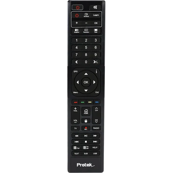 Protek Original Fernbedienung für X1 E2 Linux 4K Receiver