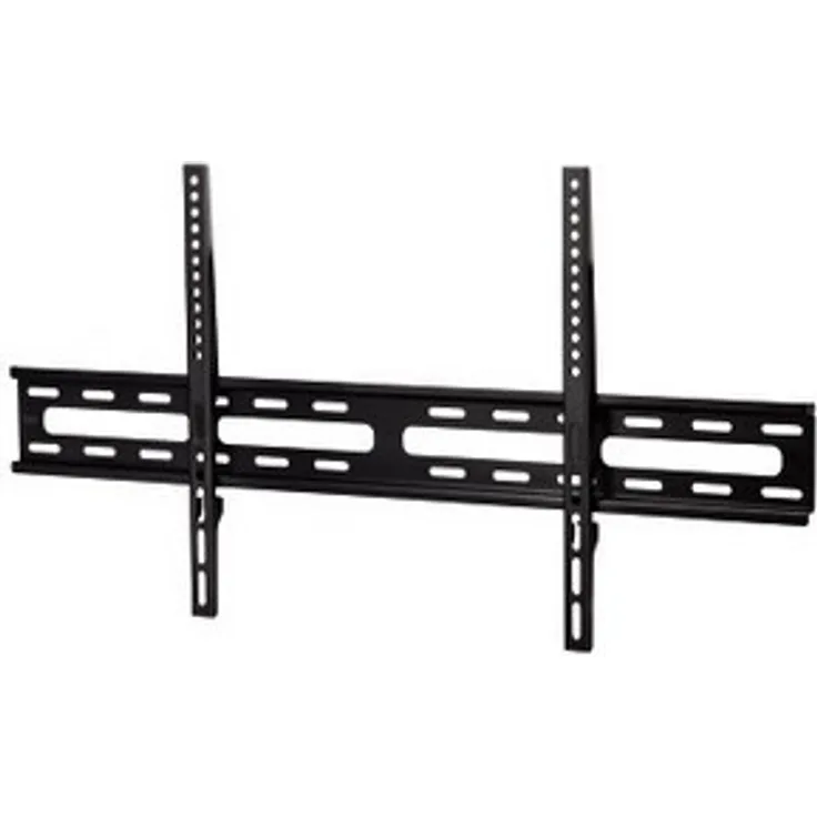 Hama TV Wandhalterung für Fernseher bis 75 Zoll (sehr flacher Wandhalter, VESA 50x50 - 800x400, für Flachbildfernseher bis 60 kg, mit Wasserwaage) Fernsehhalterung, schwarz