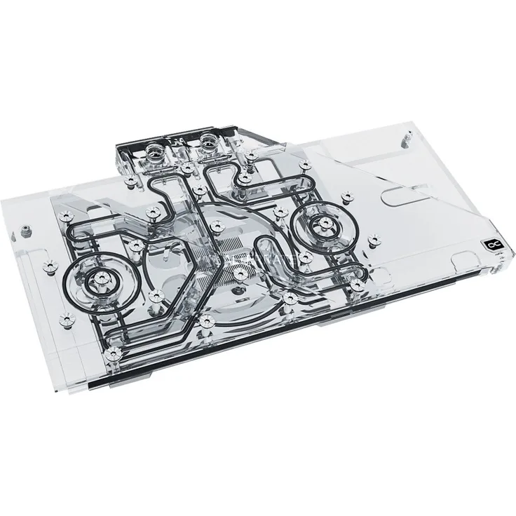Alphacool Eisblock Aurora Acryl GPX-A Radeon RX 6800(XT)-6900XT Red Devil mit