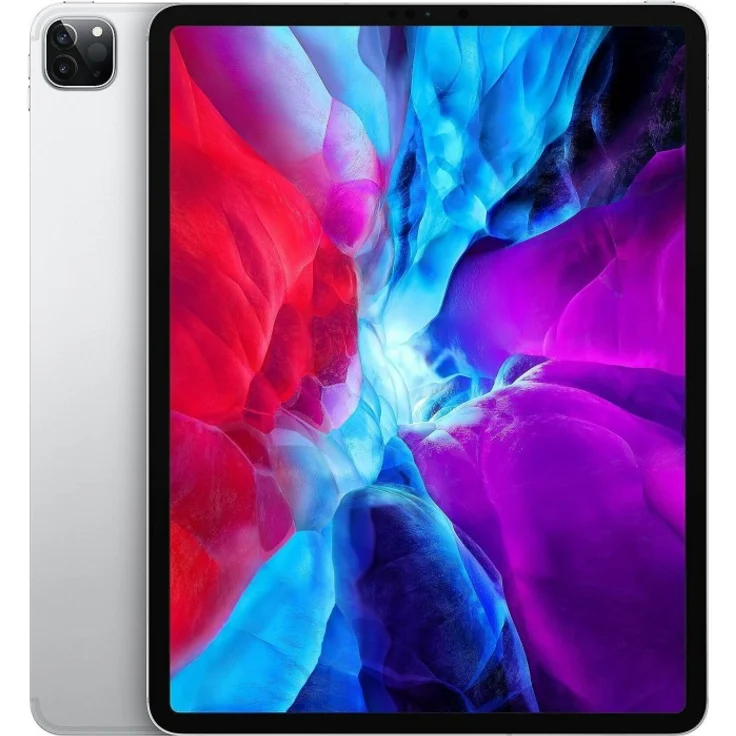 Apple iPad Pro (2020) Quad-HD-Auflösung 12,9 Zoll, WiFi-Tablet, Octa-Core, 6 GB RAM, 128 GB Speicher, iPadOS, Silber (MY2J2FD/A) – Bild 1