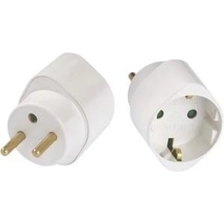Bachmann Reisestecker Frankreich, 921005,Weiß